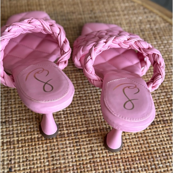 Pink Braided Women's Sandals - Picture 10 of 10